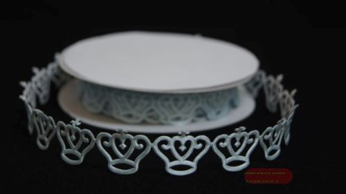 Bild von Band 10y/ 25mm, Krone ca. 350 klebend, h'blau