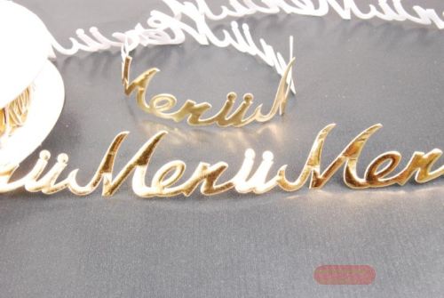 Bild von Band 10y/ 25mm, Menü 120x klebend, gold