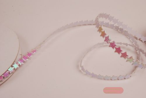 Bild von Band 10y/ 9mm, Sterne klebend 1100x, iris