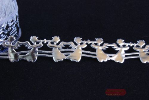 Bild von Band 10y/ 25mm, Engel klebend, silber