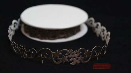 Bild von Band 10y/ 22mm, Sterne/ Tanne klebend, braun