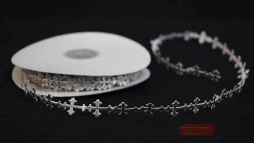 Bild von Band 10y/ 12mm, Kreuz klebend 600x, silber