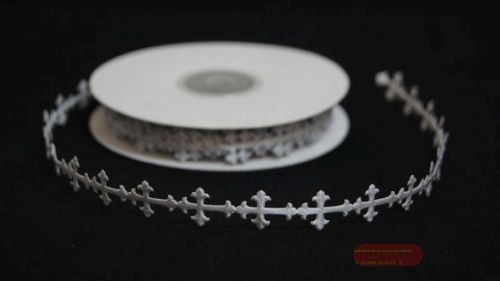 Bild von Band 10y/ 12mm, Kreuz klebend 600x, altsilber