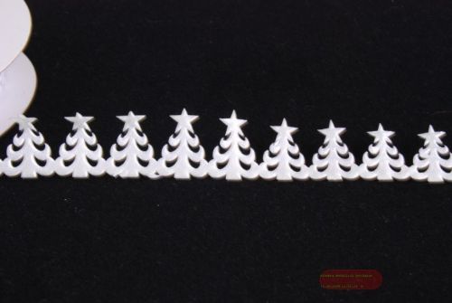 Bild von Band 10y/ 25mm, Tanne - klebend, weiss