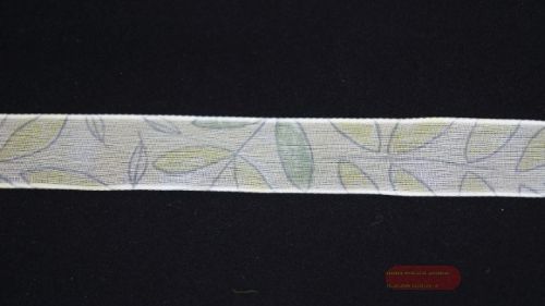 Bild von Band 15m/ 25mm, Blatt, gelbgrün