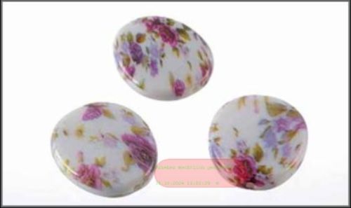 Bild von Medallion, Acryl- mit Langloch 40mm, lila