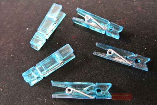 Bild von Klammer mini, Acryl 35mm, blau