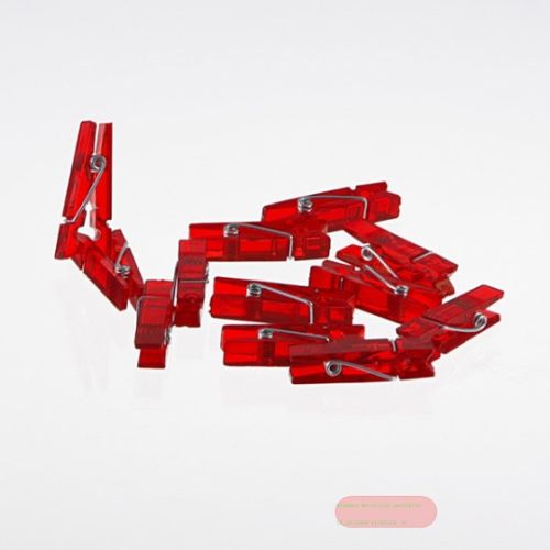 Bild von Klammer mini, Acryl 35mm, rot