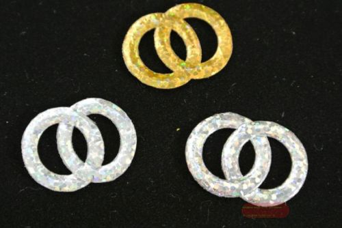 Bild von Deco, Ringe je 144, gold/ silber