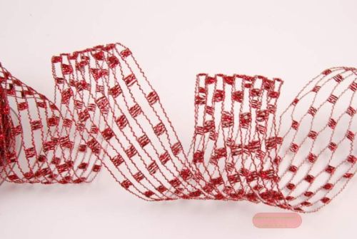 Bild von Band 25m/ 50mm, Stretchy, rot