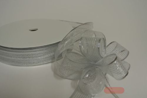 Bild von Susifix 50m/ 25mm, brillant lurex, silber