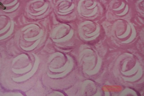 Bild von Bogen 70x 100cm, offene Kreise, lila