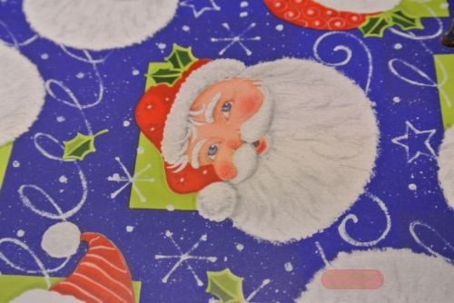 Bild von Bogen 70x 100cm, Nikokopf, blau