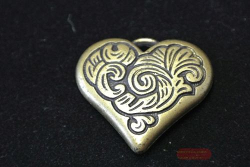 Bild von Metall- Herz, 35mm, gold