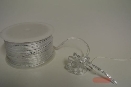 Bild von Susifix 25m/ 4mm, Lurex, weiss/silber