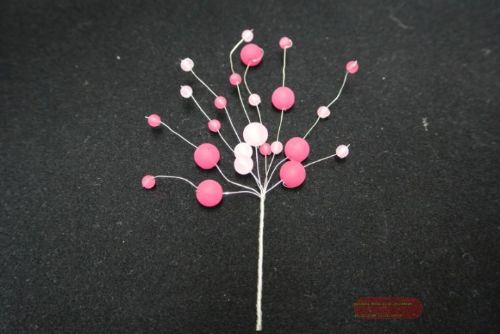 Bild von Sticker 60mm, bead spray, pink