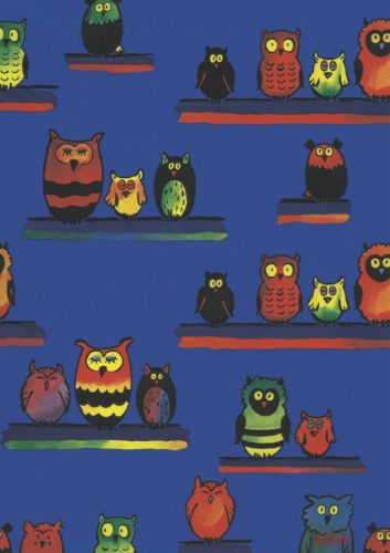 Bild von Bogen 70x 100cm, Uhu, blau