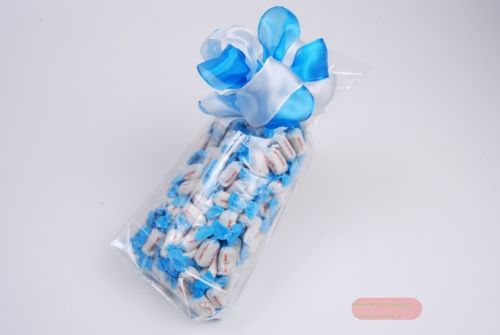 Bild von Kreuzbodenbeutel 30my, B145x H235mm, klar