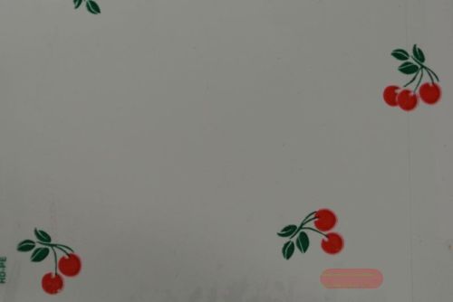 Bild von Folie 250m x 75cm, Cherry, grün/blau