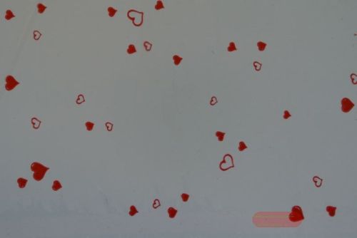 Bild von Folie 250m x 75cm, Herz Amore, rot