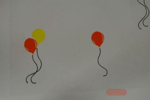 Bild von Folie 250m x 75cm, Ballon, bunt