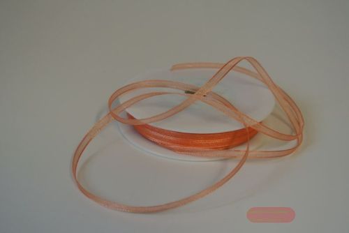 Bild von Band 50m/ 03mm, Organza, mandarin