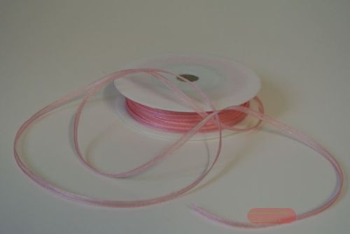 Bild von Band 50m/ 03mm, Organza, rosa