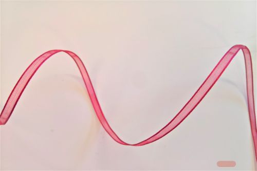 Bild von Band 50m/ 03mm, Organza, aubergine