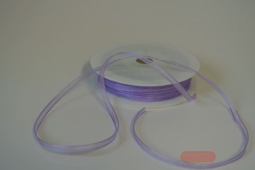 Bild von Band 50m/ 03mm, Organza, lavendel