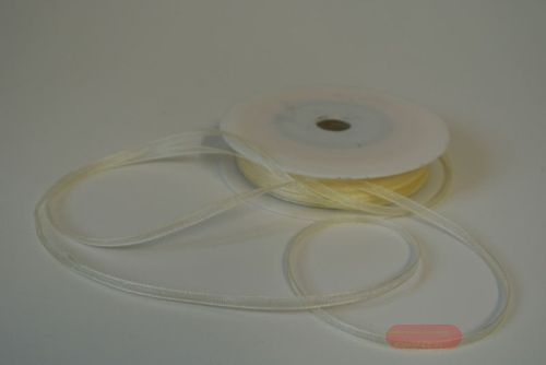 Bild von Band 50m/ 03mm, Organza, cream