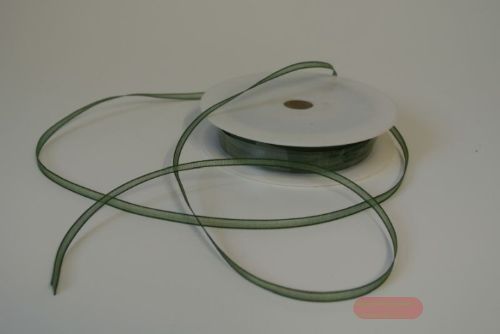 Bild von Band 50m/ 03mm, Organza, d'grün