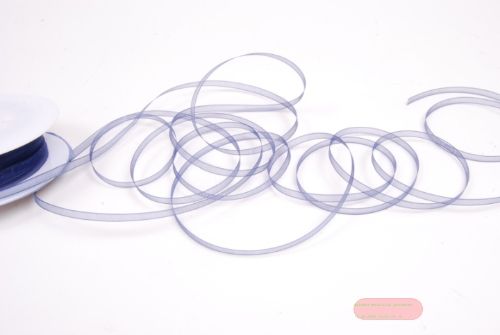 Bild von Band 50m/ 03mm, Organza, royalblau