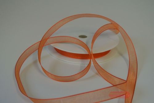 Bild von Band 50m/ 09mm, Organza, mandarin