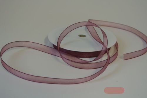 Bild von Band 50m/ 09mm, Organza, stierenblut