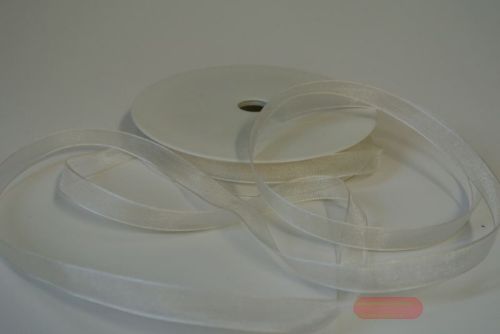 Bild von Band 50m/ 09mm, Organza, cream