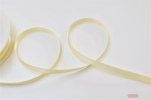 Bild von Band 50m/ 03mm, Double face Satin, elfenbein