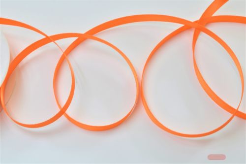 Bild von Band 50m/ 03mm, Double face Satin, orange