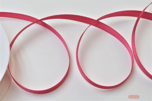 Bild von Band 50m/ 03mm, Double face Satin, brombeer