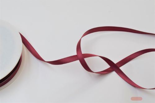 Bild von Band 50m/ 03mm, Double face Satin, bordeaux