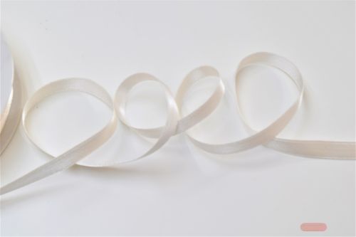 Bild von Band 50m/ 03mm, Double face Satin, beige