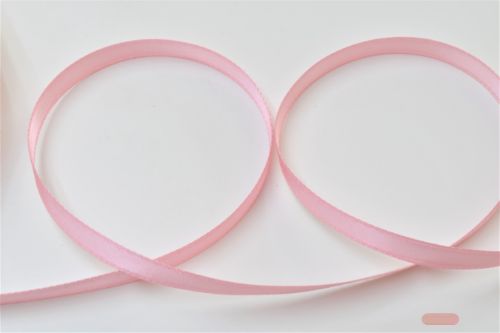 Bild von Band 25m/ 07mm, Double face Satin, rosa
