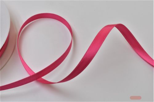 Bild von Band 25m/ 07mm, Double face Satin, fuchsia