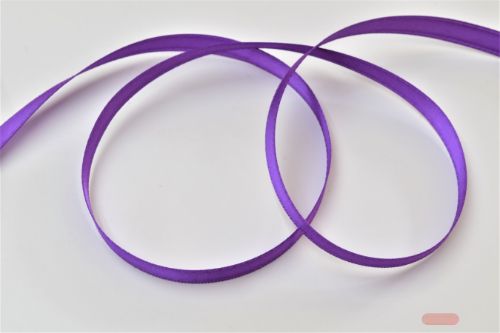 Bild von Band 25m/ 07mm, Double face Satin, lila