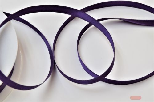 Bild von Band 25m/ 07mm, Double face Satin, violett
