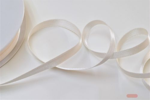 Bild von Band 25m/ 07mm, Double face Satin, beige