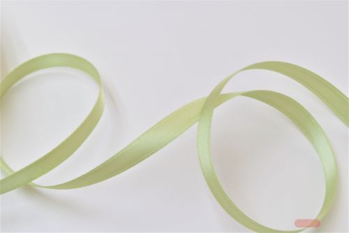 Bild von Band 25m/ 07mm, Double face Satin, pastellgrün