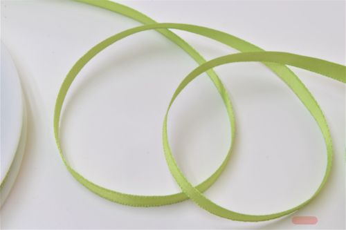 Bild von Band 25m/ 07mm, Double face Satin, lindengrün