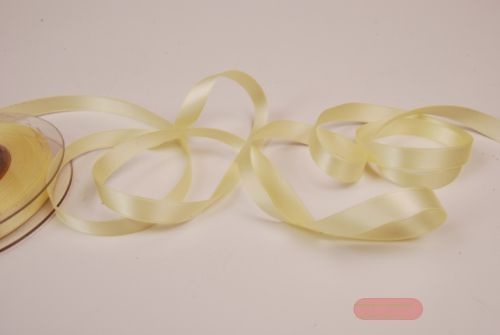 Bild von Band 25m/ 10mm, Double face Satin, elvenbein