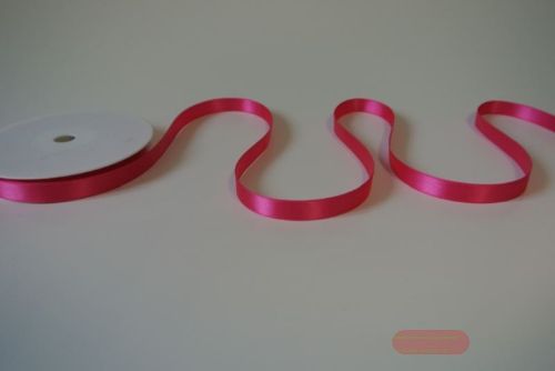 Bild von Band 25m/ 10mm, Double face Satin, fuchsia
