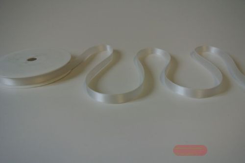 Bild von Band 25m/ 10mm, Double face Satin, ecru